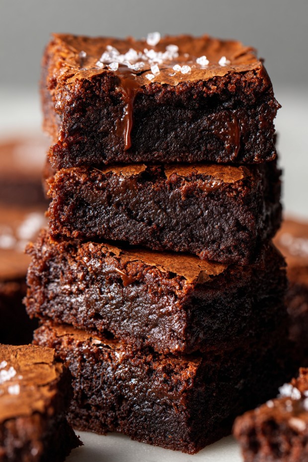 The Best Fudgy Chewy Browkies (Brookies)